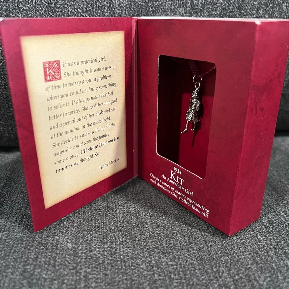 Hallmark American Girl Doll Kit 1934 Charm